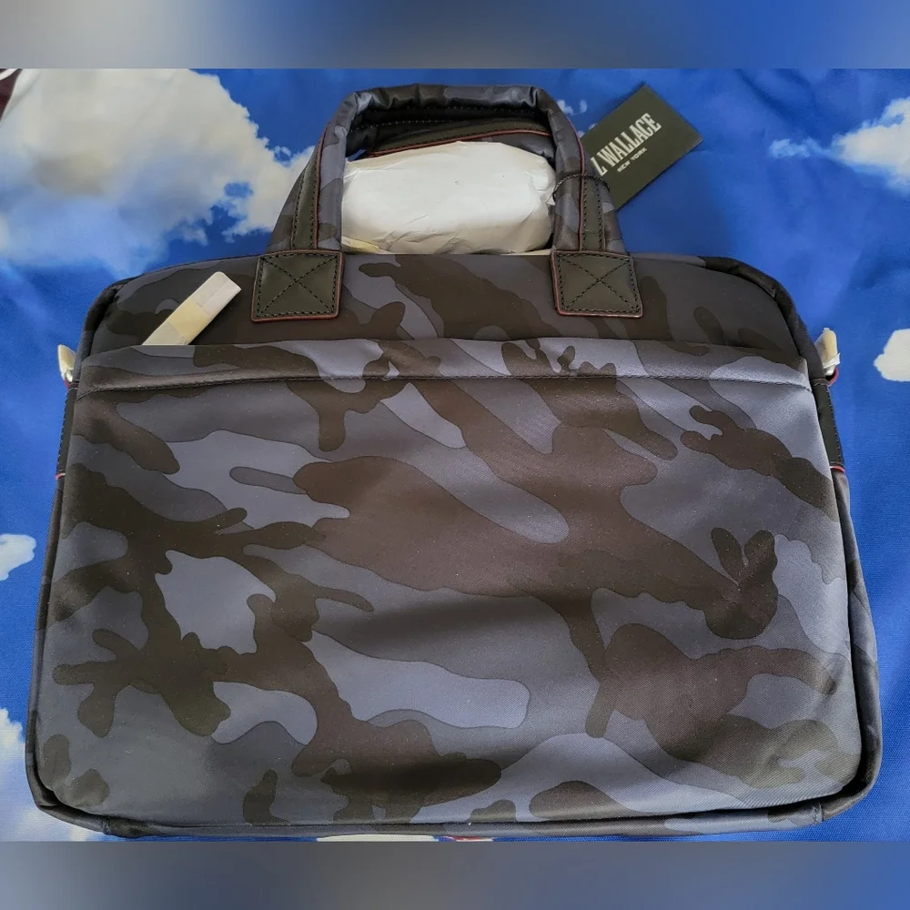 MZW Blue Camo Bleecker Slim Brief XS